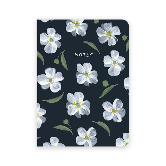 Moody Florals Notebook