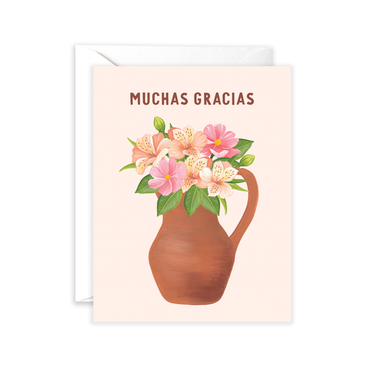 Muchas Gracias Jarrito Greeting Card
