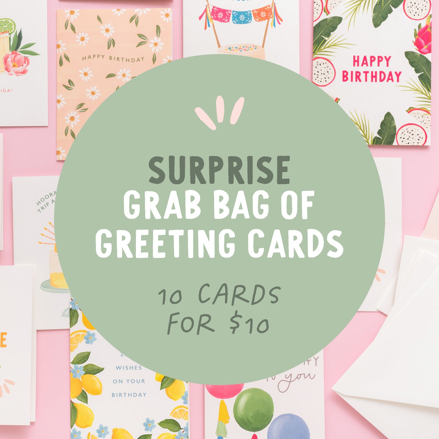 SURPRISE Grab Bag of Greeting Cards!