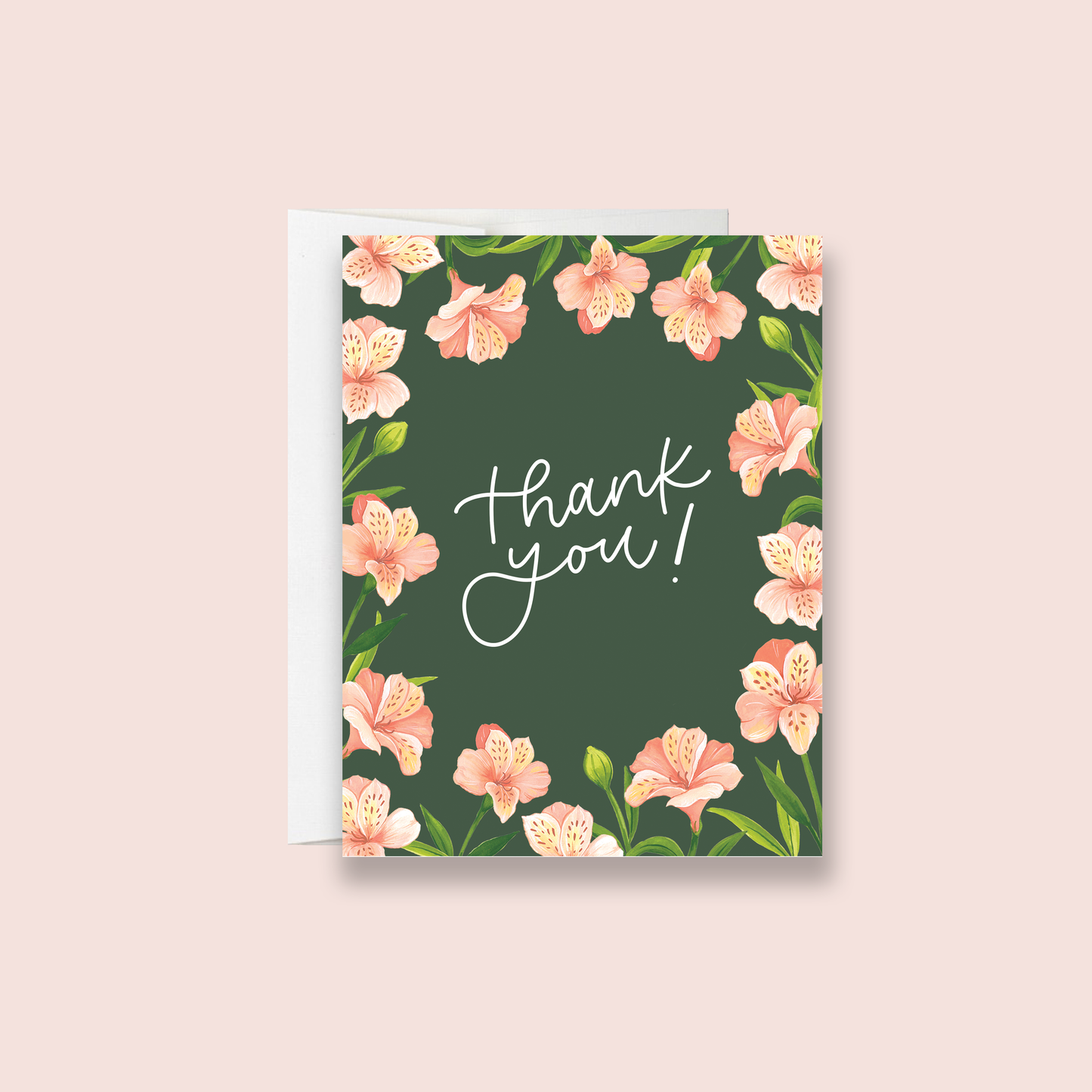 Thank You Lilies Greeting Card
